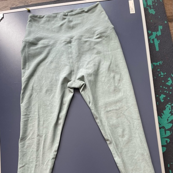 Beyond yoga Spacedye ultra high rise midi legging small S pants green blue grey - Picture 1 of 6